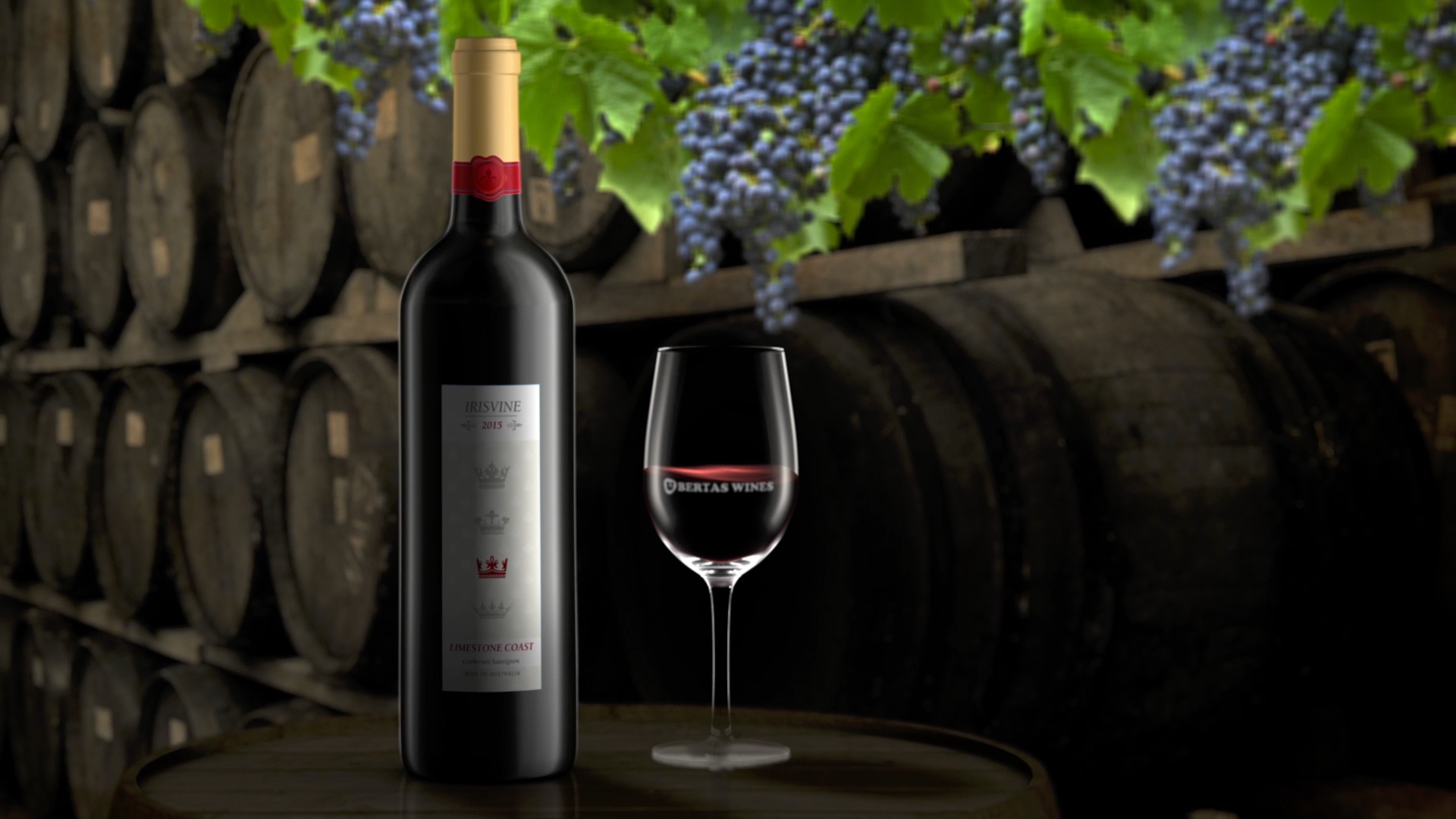 UBERTAS WINES 紅酒品牌形象 | 高擬真度3D動畫影片製作